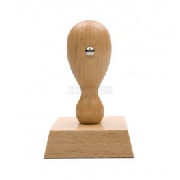Razítko dřevěné, otisk 60x35 mm Razítko dřevěné, otisk 60x35 mm