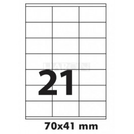 Tisk samolepících etiket 70 x 41 mm