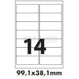 Tisk samolepících etiket 99,1 x 38,1 mm